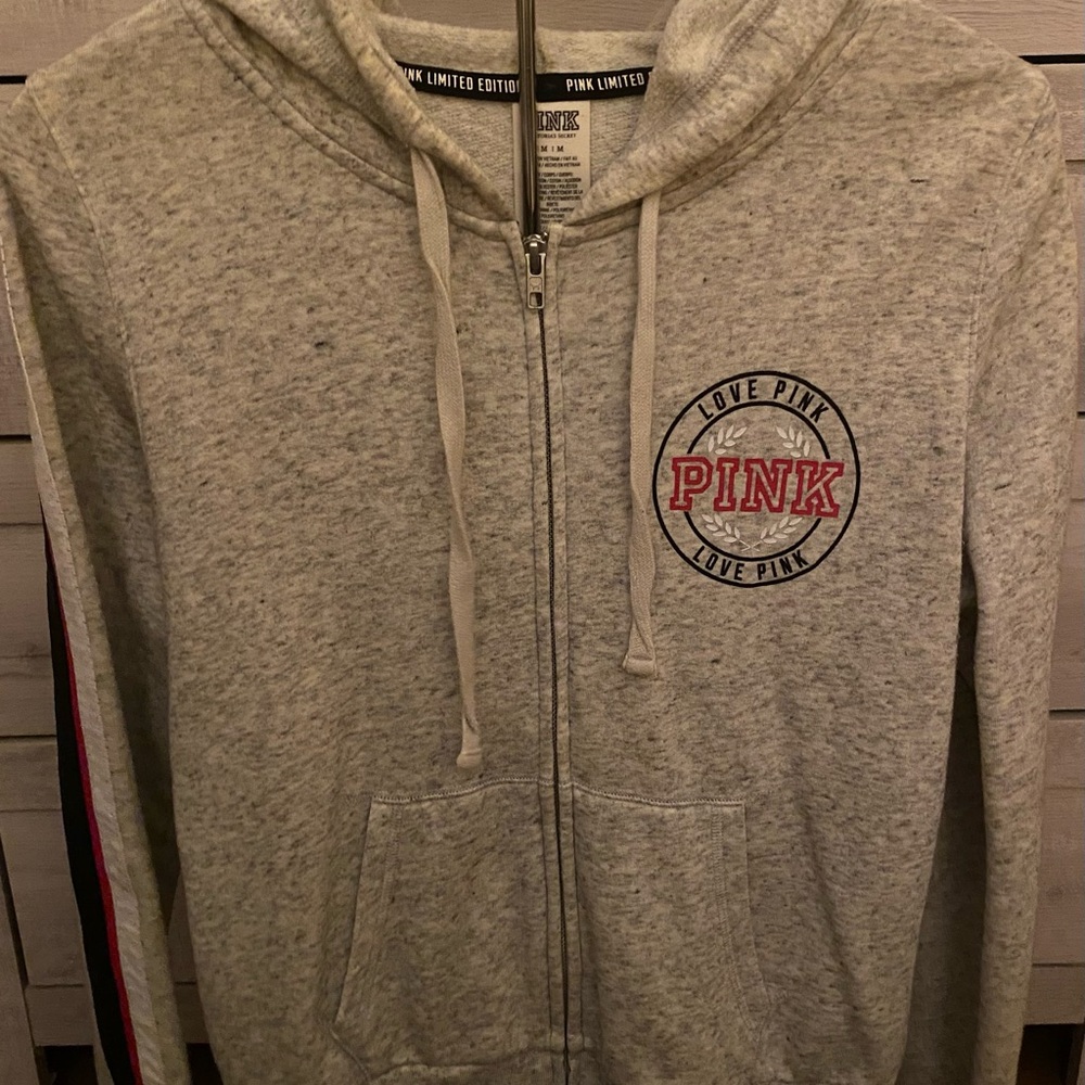 Victoria's Secret PINK Limited Edition Gray Hoodie